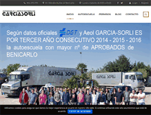 Tablet Screenshot of garciasorli.com